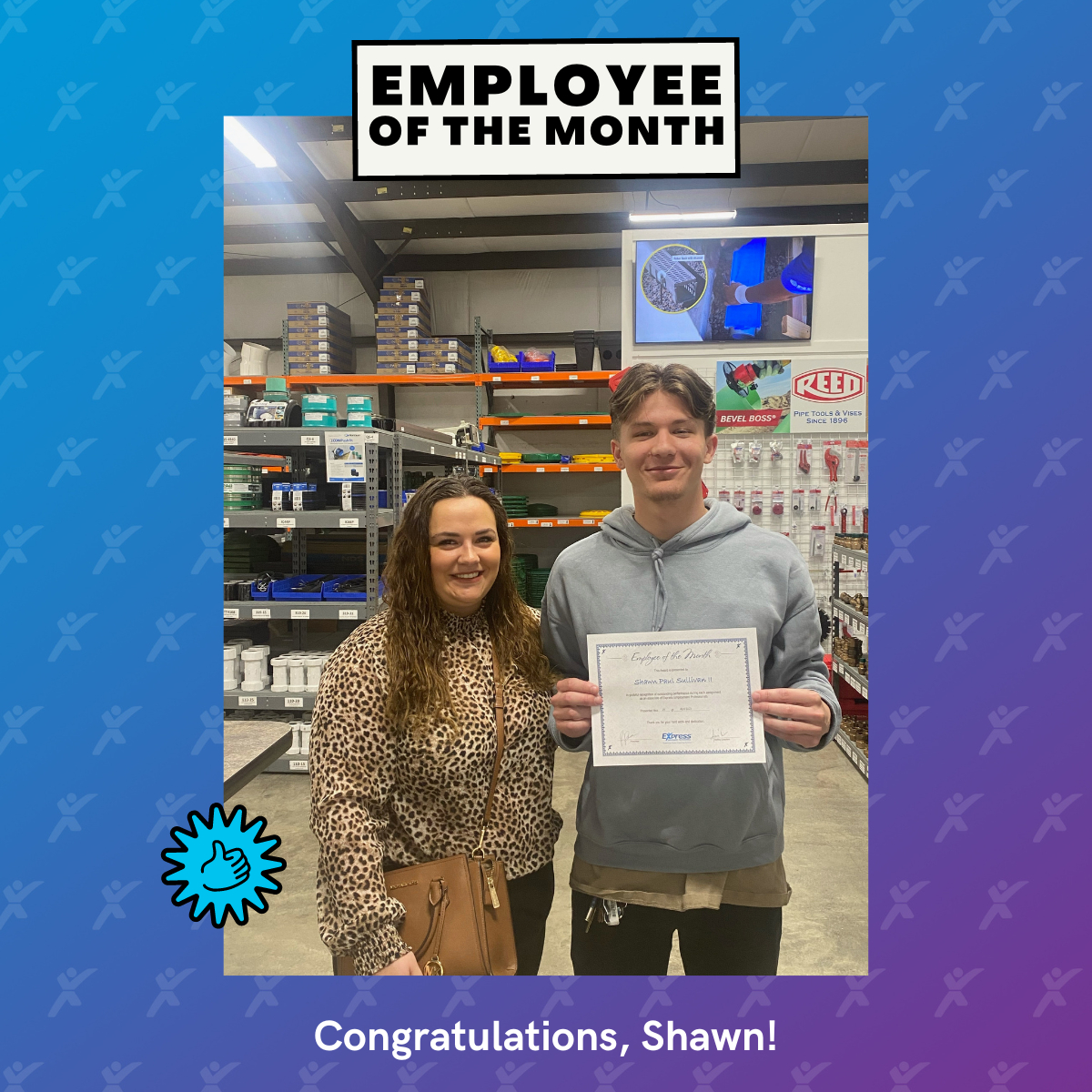 Associate of the Month - Shawn